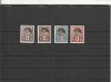 ROMANIA 1945 LP 165 CRUCEA ROSIE SERIE MNH NESTAMPILATA, Nestampilat