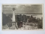 Rara! Calafat(Dolj):Monumentul Independentei/Carol,carte pos.foto Otto Bonig, Necirculata, Printata