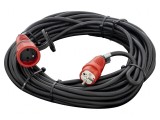 Prelungitor electric negru 20m 16A