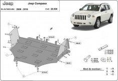 Scut motor metalic Jeep Compass 2006-2017 foto