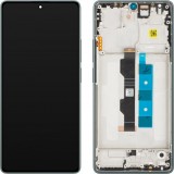 Cumpara ieftin Display cu Touchscreen Xiaomi Redmi Note 13 Pro 4G, cu Rama, Verde (Forest Green), Service Pack 56000100N600