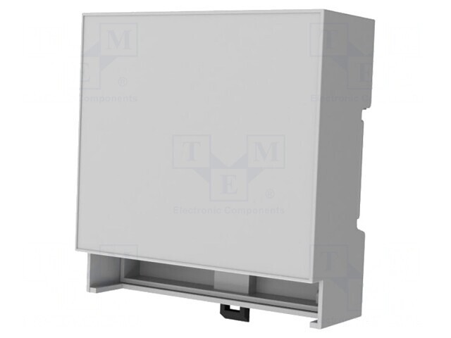 Carcasă pentru șină DIN gri 90x87.7x32mm