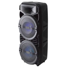 Boxa portabila elSales ELS-8803 cu Bluetooth, USB, card, microfon, telecomanda, lumini party, radio, negru