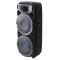 Boxa portabila elSales ELS-8803 cu Bluetooth, USB, card, microfon, telecomanda, lumini party, radio, negru