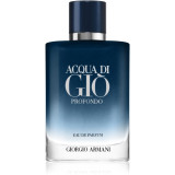 Armani Acqua di Gi&ograve; Profondo Eau de Parfum reincarcabil pentru bărbați 100 ml