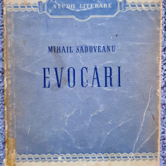 Evocari, Mihail Sadoveanu, Editura ESPLA An apariție 1954 Pagini 268