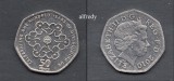 Anglia, Marea Britanie, 2010 50 Pence, Comemorativa, Girlguiding