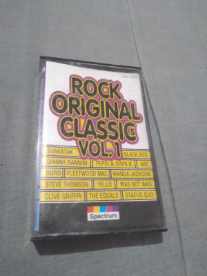 CASETA AUDIO ROCK ORIGINAL CLASSIC VOL 1 ORIGINALA GERMANIA foto