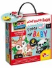 Joc Montessori LISCIANI Mama si Puiul, 1-4 Ani, Joc Educativ, Logica, Carton, Multicolor