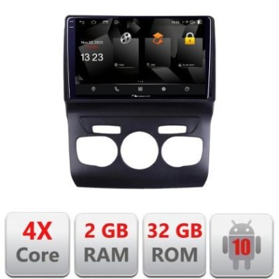 Navigatie Citroen C4 2011-2016 Quad Core 5230-241 Android Ecran 720P Quad Core 2+32 carplay android auto CarStore Technology foto