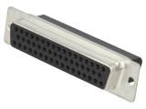 D-Sub 50-Pin Mufă Mamă Pe Cablu fără Contacte
