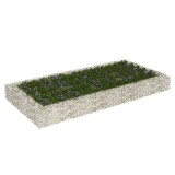 Strat &icirc;nălțat de gabion, 200x100x20 cm, oțel galvanizat