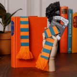 Semn de carte - Book Scarf - Teal and Orange | If (That Company Called), If (That Company Called)
