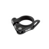 Colier sa bicicleta aluminiu 31.8mm negru - Piese bicicleta