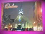 HOPCT 7333 BISERICA NOTRE DAME-NOCTURNA -QUEBEC -CANADA -AMERICA DE NORD -NECIRCULATA