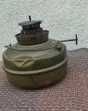 Lampa veche pe gaz, kerosen redusa