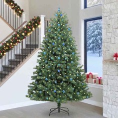 vidaXL Brad de Crăciun artificial cu ramuri articulare Verde 300 cm 3395530
