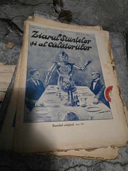 Ziarul Ştiinţelor şi al Călătorilor nr.21/1929