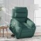 vidaXL Fotoliu rabatabil ridicare pe verticală, verde &icirc;nchis, textil 3204986