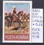 1993 100 de ani de la prom legii asupra jandar rurale LP1322 MNH Pret 0,3+1 Lei, Militar, Nestampilat