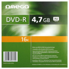 Mediu optic Omega DVD-R 4.7GB 16x 10 bucati foto
