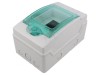 Carcasă pentru aparatură modulară IP65, gri deschis, 4 module