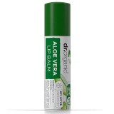 Balsam de Buze Bio Aloe Vera Dr.Organic 5.7ml SPF 15 - Hidratare Intensă