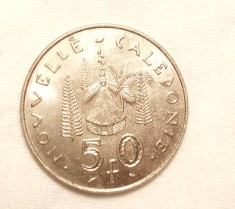 NOUA CALEDONIE 50 FRANCI 1967 XF+