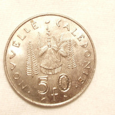NOUA CALEDONIE 50 FRANCI 1967 XF+