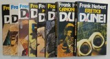 SERIA DUNE , VOLUMELE I - VIII de FRANK HERBERT , 1993 - 1997 *MINIMA UZURA