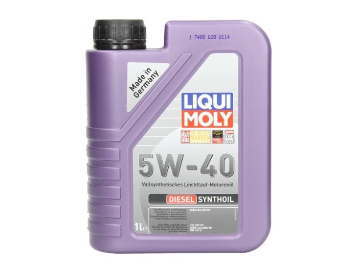Ulei motor Liqui Moly Diesel Synthoil 5W40 1L 1340