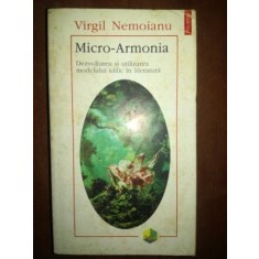 Micro-Armonia- Virgil Nemoianu