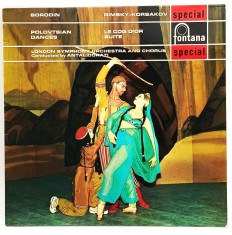 Borodin / Rimsky-Korsakov. Antal Dorati &lrm;&ndash; Polovtsian Dances / Le Coq D&#039;Or Suite vinil LP disc muzica clasica Fontana UK 1969