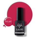 187 Ros&eacute; | Laloo gel polish 7ml, Laloo Cosmetics
