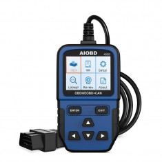 Tester auto profesional diagnoza OBDII, scanner erori emisie EOBD, CAN foto