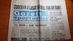 gazeta sporturilor 21 octombrie 1994-rapid-eintracht 2-1,benfica-steaua 2-1 foto