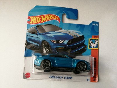 bnk jc Hot Wheels Ford Shelby GT350R - 2022 Muscle Mania 9/10 foto