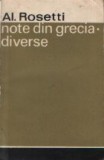 Note din Grecia. Diverse