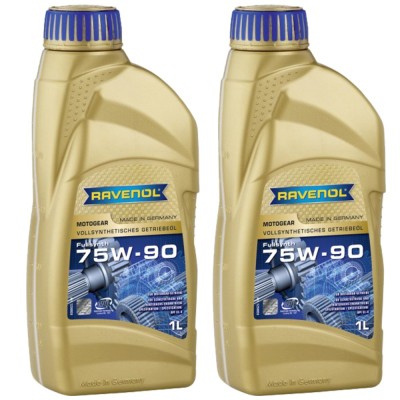 Pachet 2 litri ulei cutie de viteze Ravenol Motogear 75W90 GL4 foto