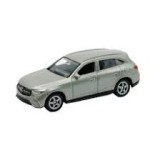 Macheta Mercedes GLC gri Welly 1:34 replica metal usi deschise cu resort