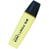 Marker evidentiator - Milky Yellow, Non Permanent, Galben, M&amp;G