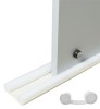 Garnitura etansare usi/ferestre, plastic/spuma, 95 x 10 x 3cm, alb
