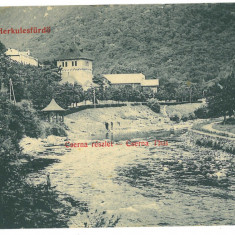 887 - Baile HERCULANE, Caras-Severin, Romania - old postcard - used - 1908