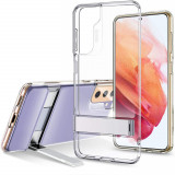 Cumpara ieftin Husa telefon Samsung Galaxy S21 Plus 5G - ESR Air Shield Boost Kickstand - Clear