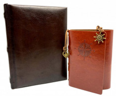 Cadou Leather Book - Cutie de Depozitare si Agenda by Borealy foto