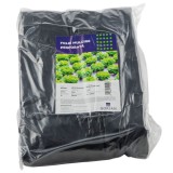 Folie mulcire, antiburuieni, Gorjan, perforata, polietilena, negru, 22 mic, 25 x 25 cm, 10 gauri x D 50 mm, 2.5 x 50 m