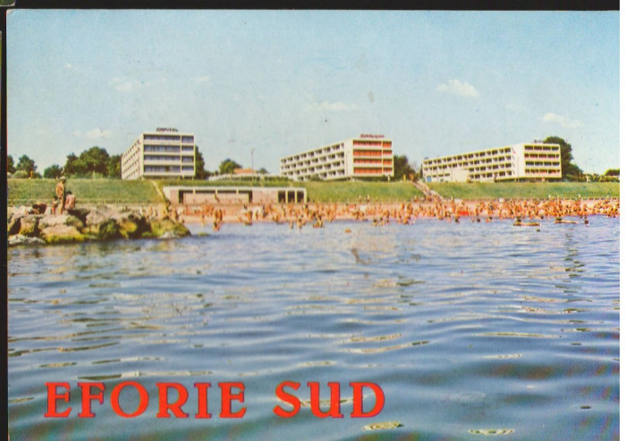 CPI B13154 CARTE POSTALA - EFORIE SUD. PLAJA