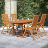 Cumpara ieftin Set mobilier de grădină, 5 piese, lemn masiv de acacia