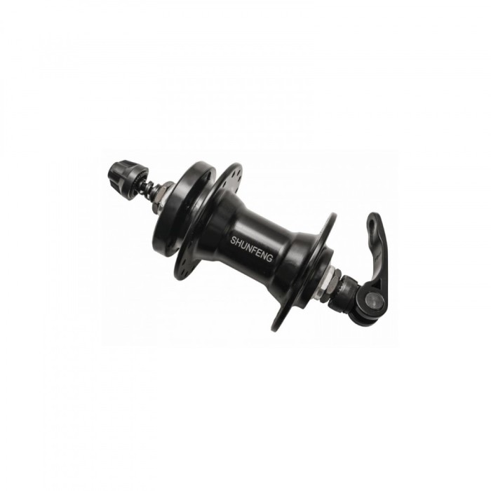 Butuc fata 26 pentru bicicleta, aluminiu, 32h, disc, cu prindere rapida ...