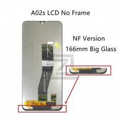 Ecran LCD Display Complet Samsung Galaxy A02S, SM A025 N Version, 166mm